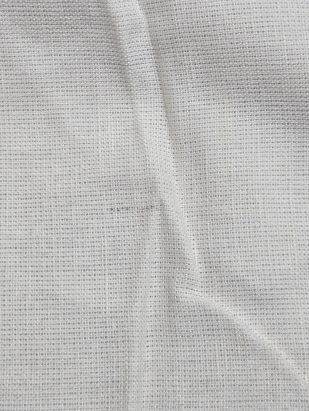 NWT QUINCE Set 2 48x96 Coastal Stripe Linen Cotton True Blackout Curtains 8657